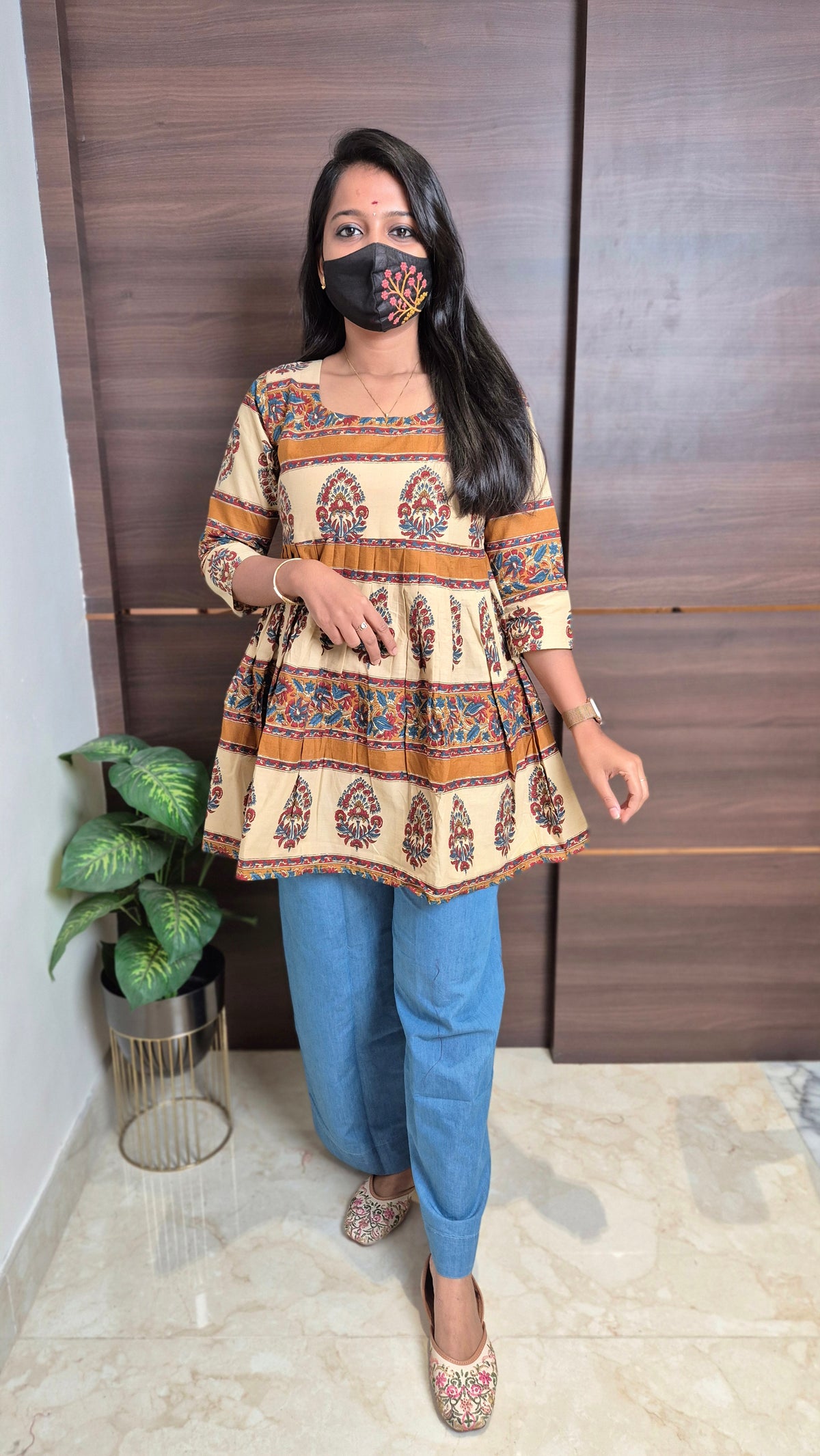 Peplum top (11422)
