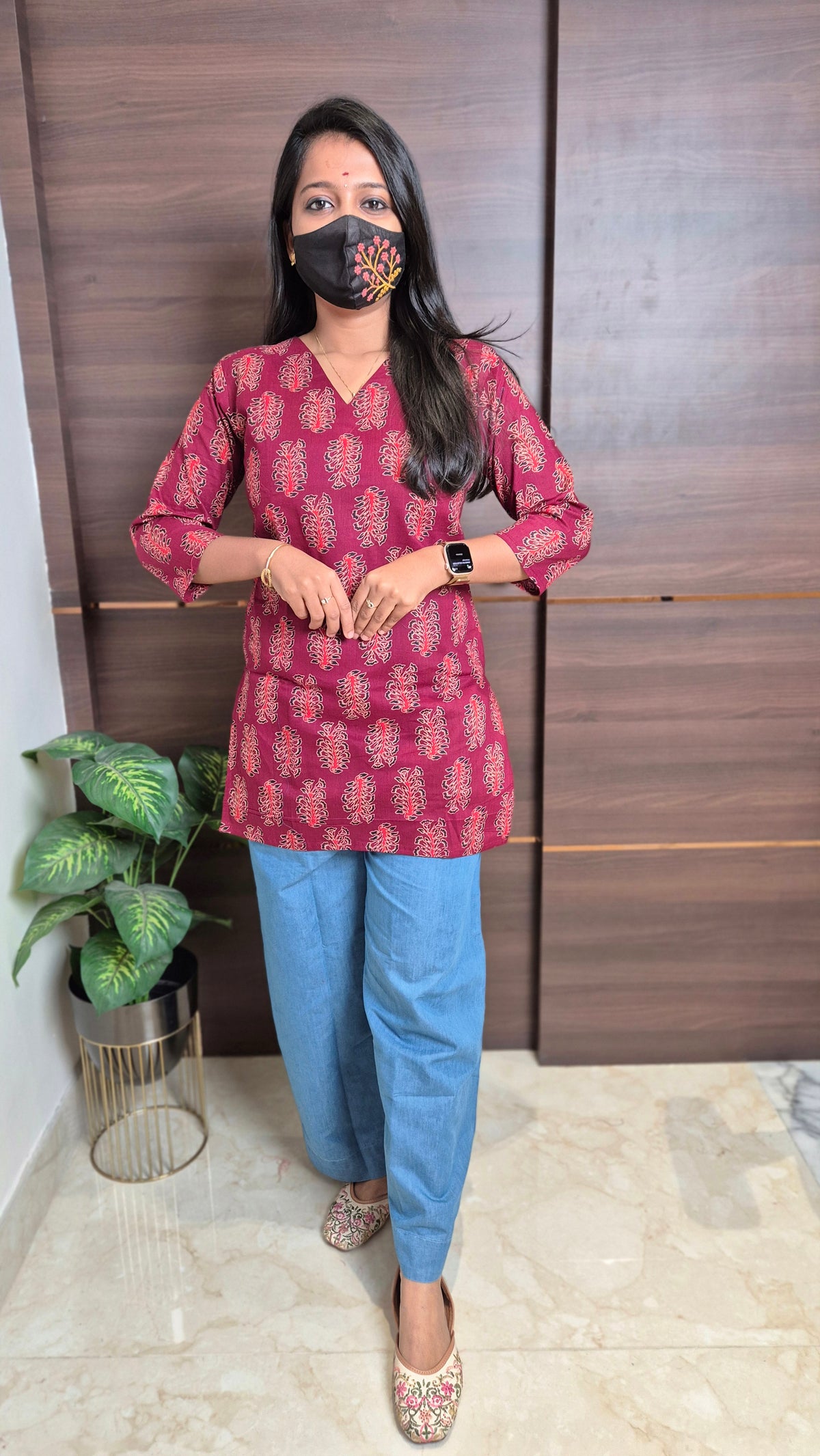 Western Short top(11368)