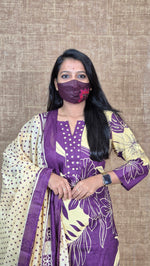 Cotton salwar set (11385)