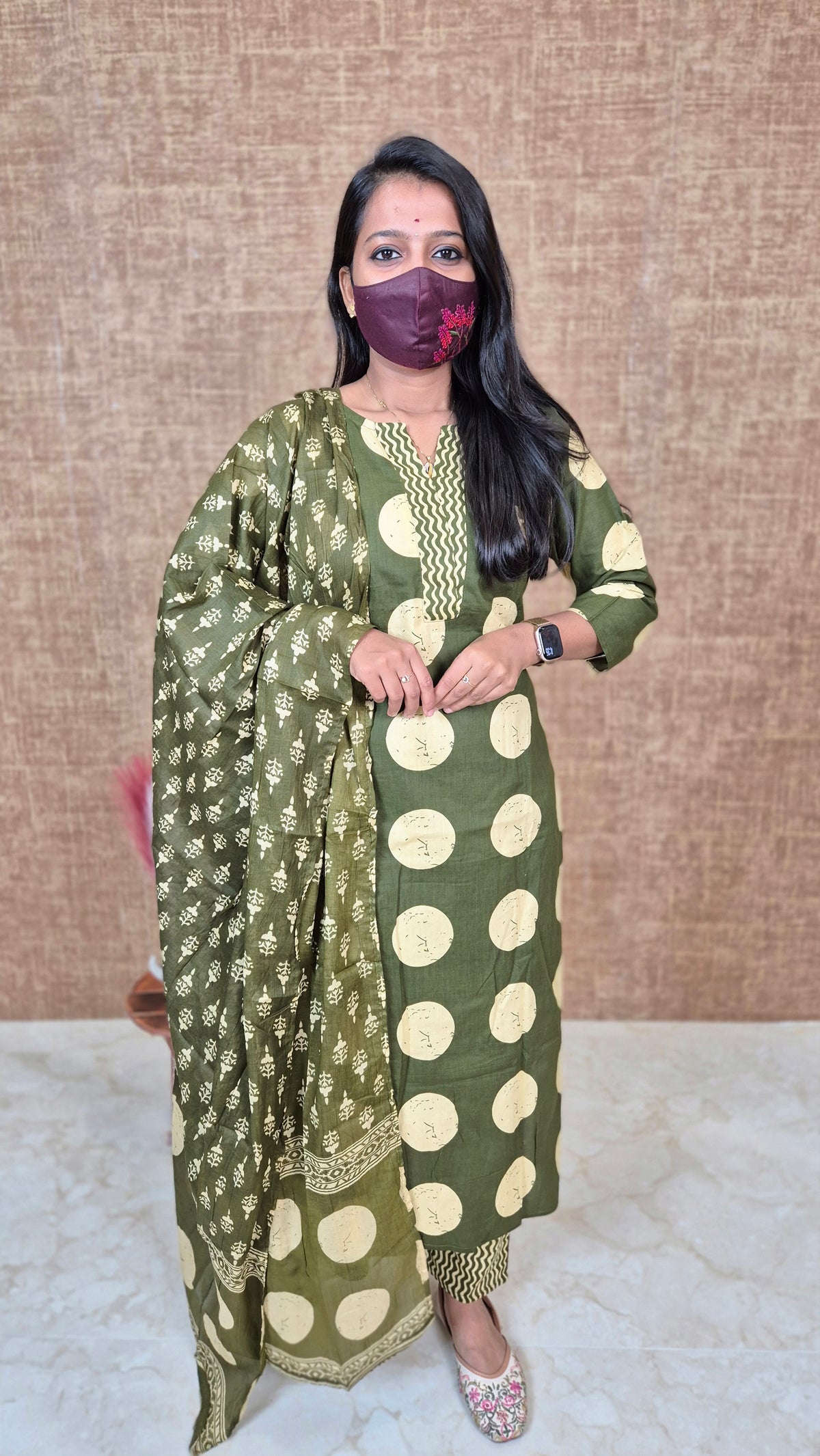 Cotton salwar set(11386)
