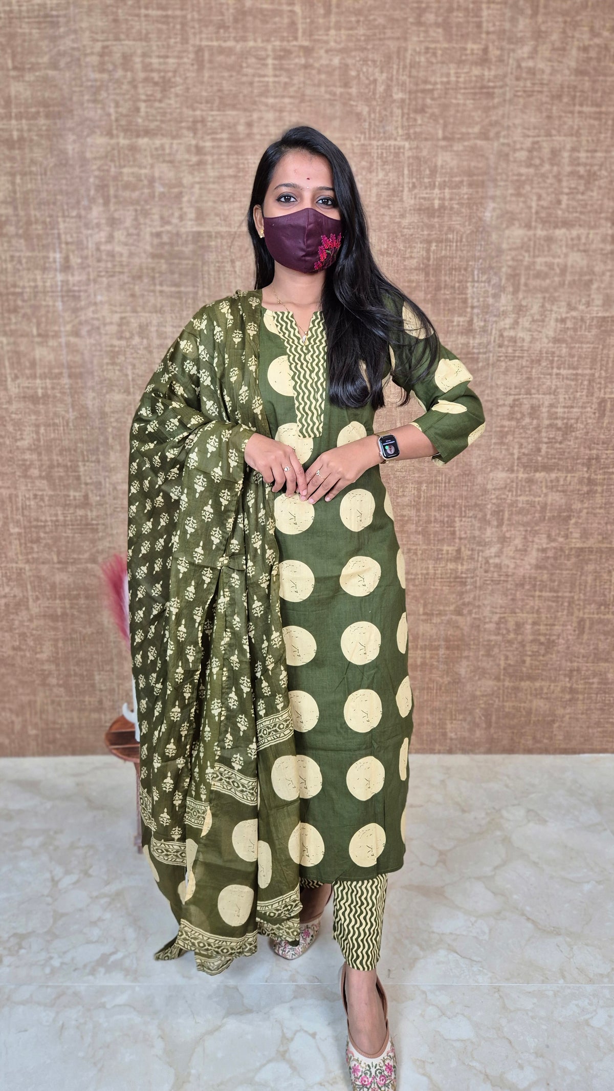 Cotton salwar set(11386)
