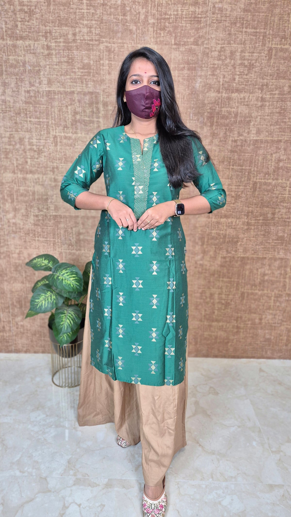 Office Wear - Embroidery(11391)