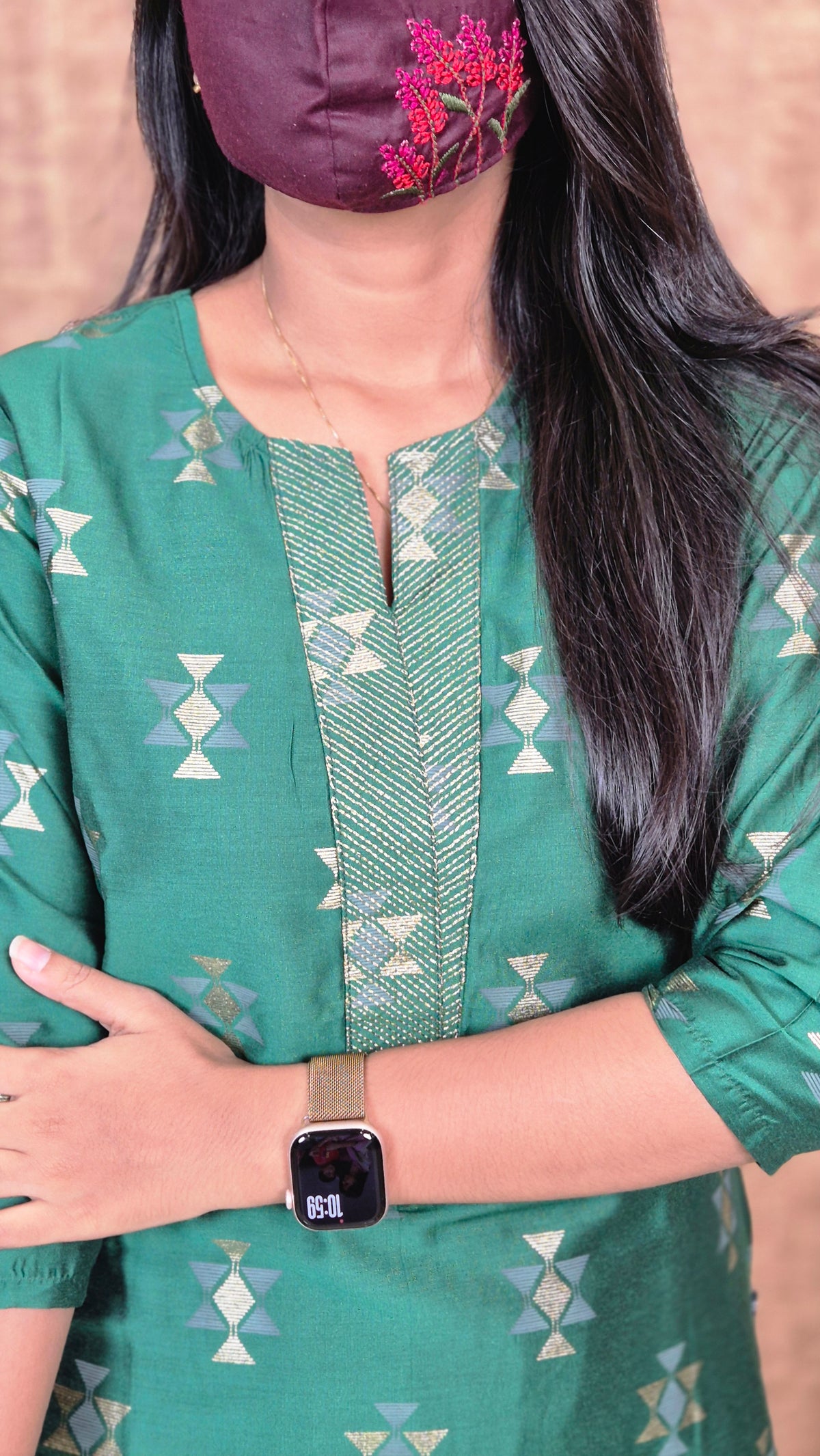 Office Wear - Embroidery(11391)