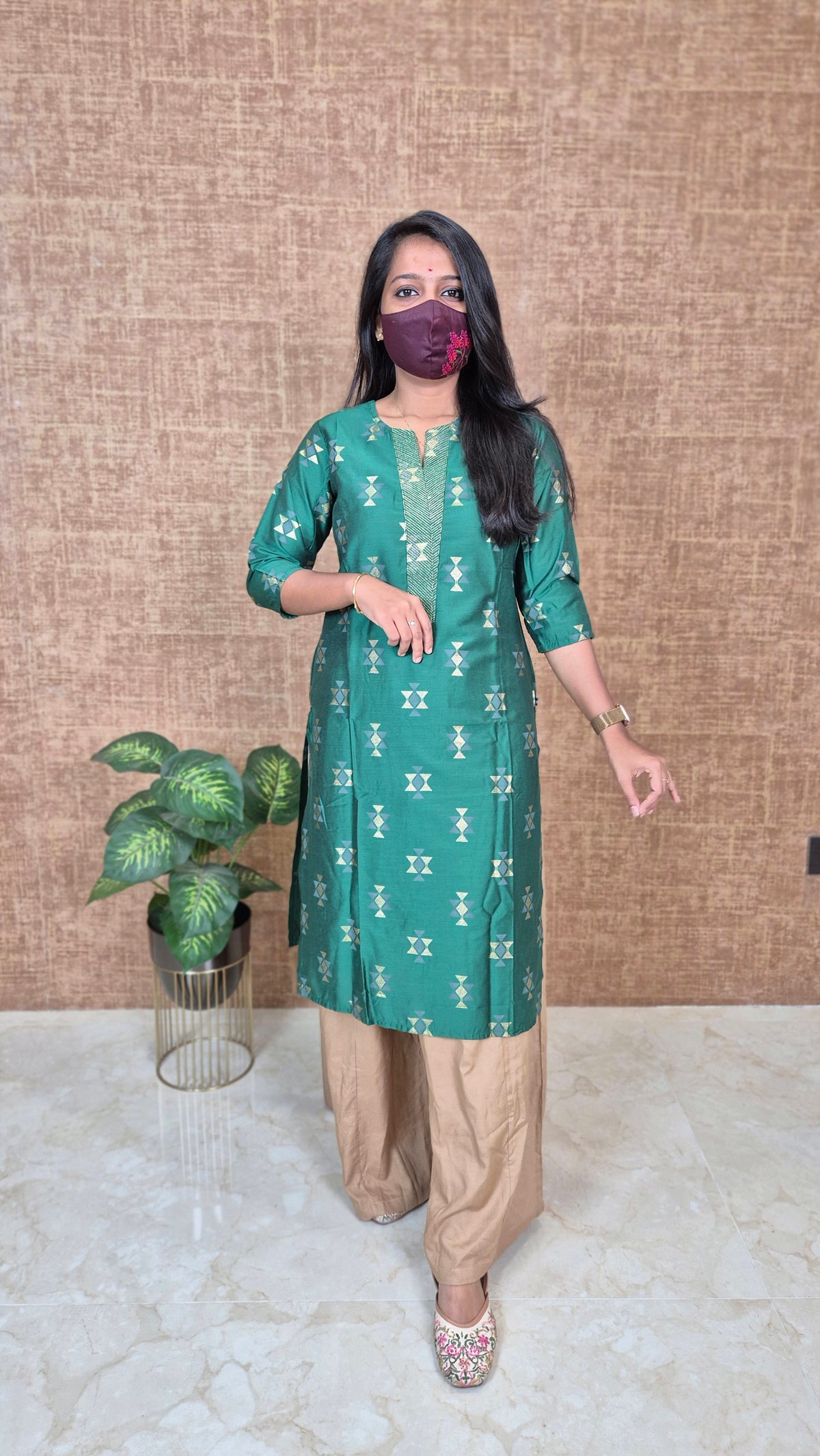 Office Wear - Embroidery(11391)