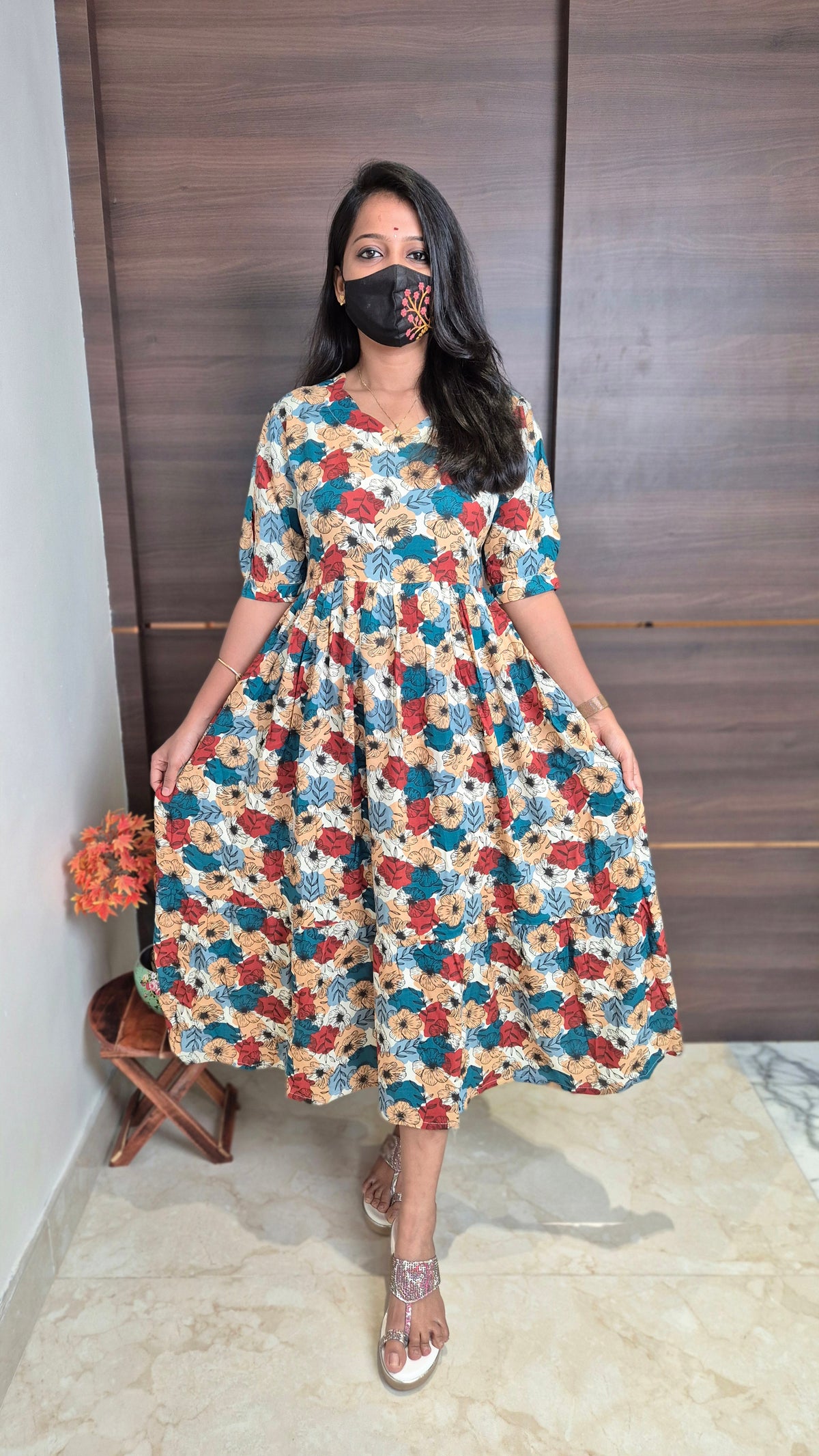 Western wear frock(11464)