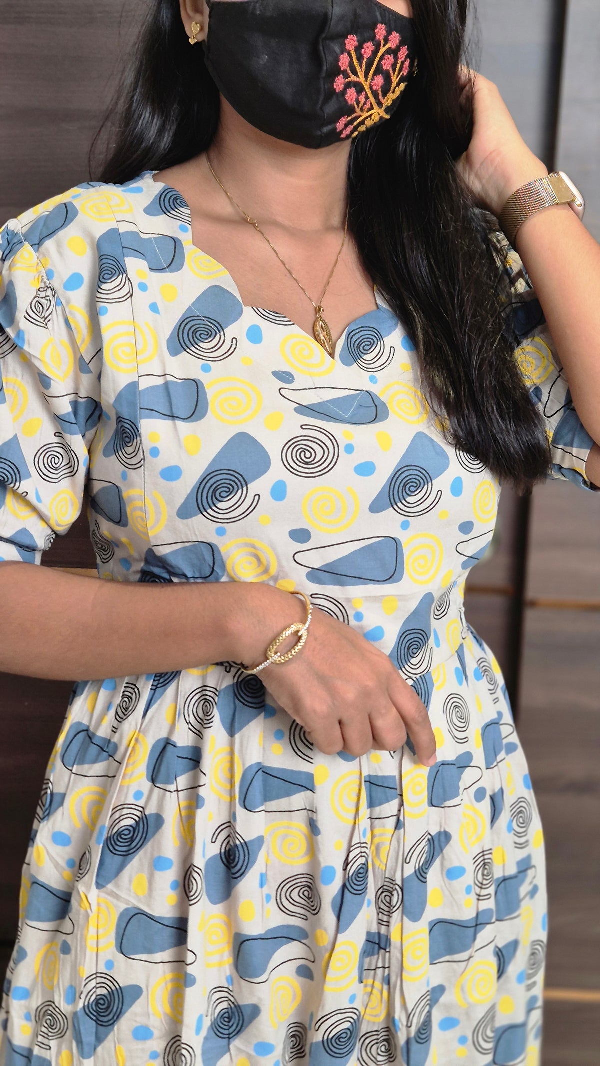 Western wear frock(Feeding / Non Feeding)(11465)