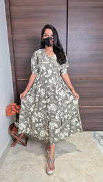 Western wear frock(feeding)(11467)