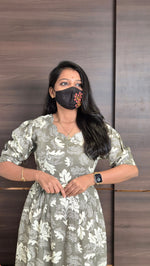 Western wear frock(feeding)(11467)