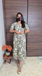 Western wear frock(feeding)(11467)