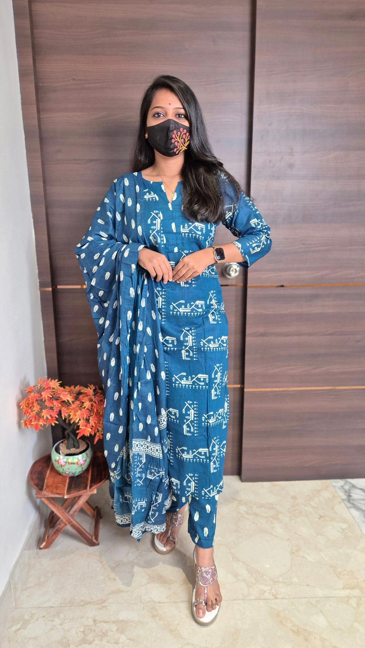 Cotton salwar set (11475)