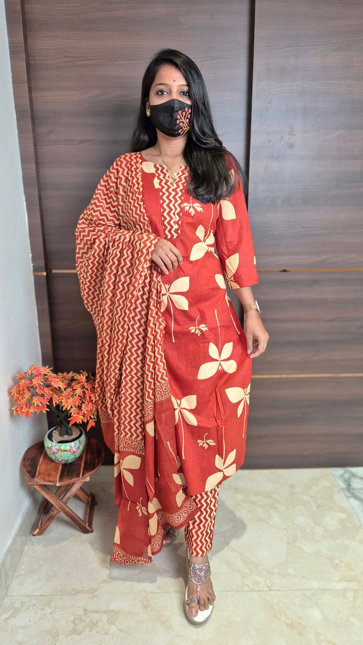 Cotton salwar set (11476)