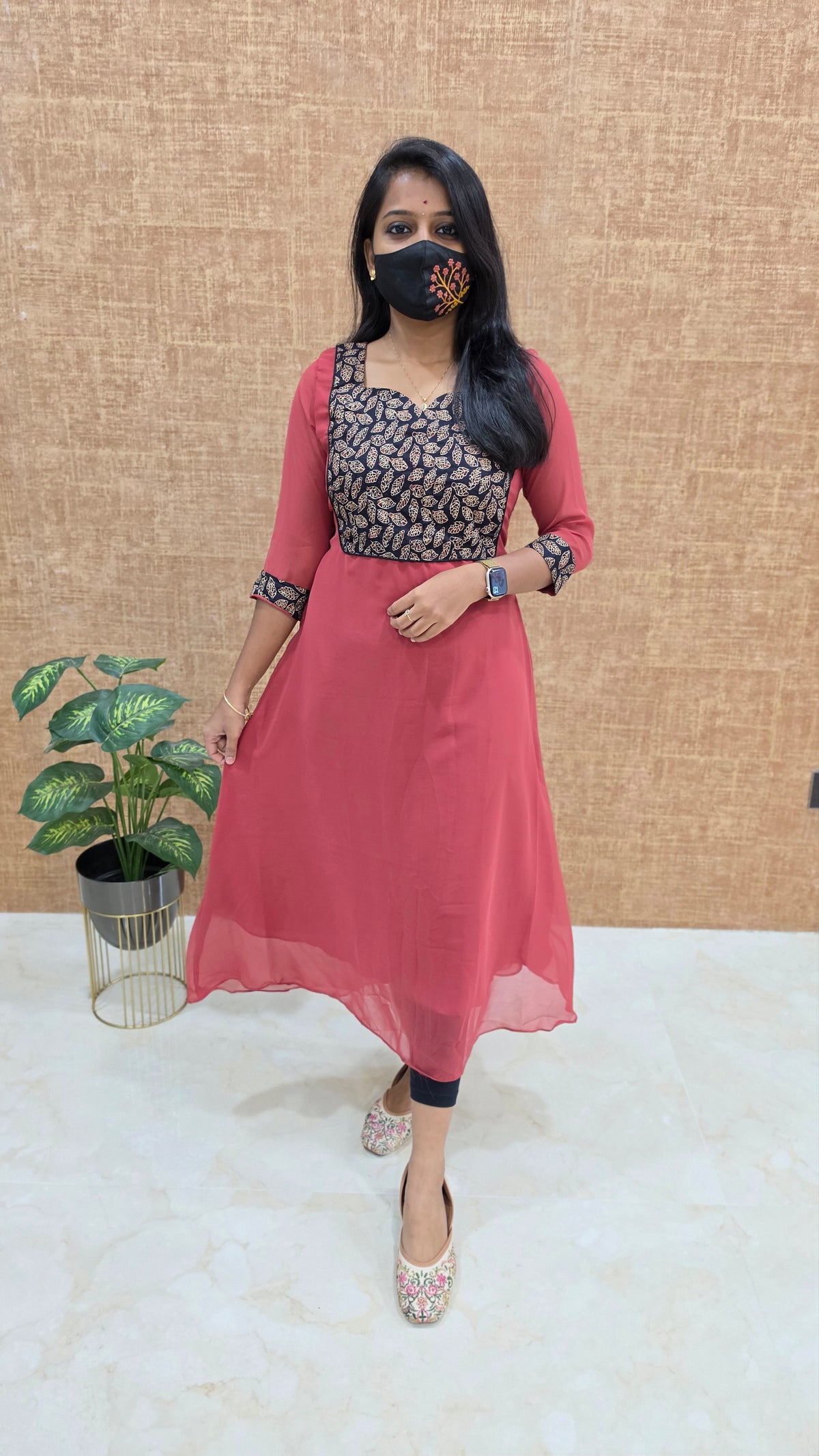 A-Line frock(11579)