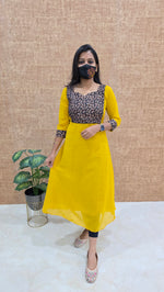 A-Line frock(11580)