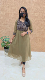 A-Line frock(11581)