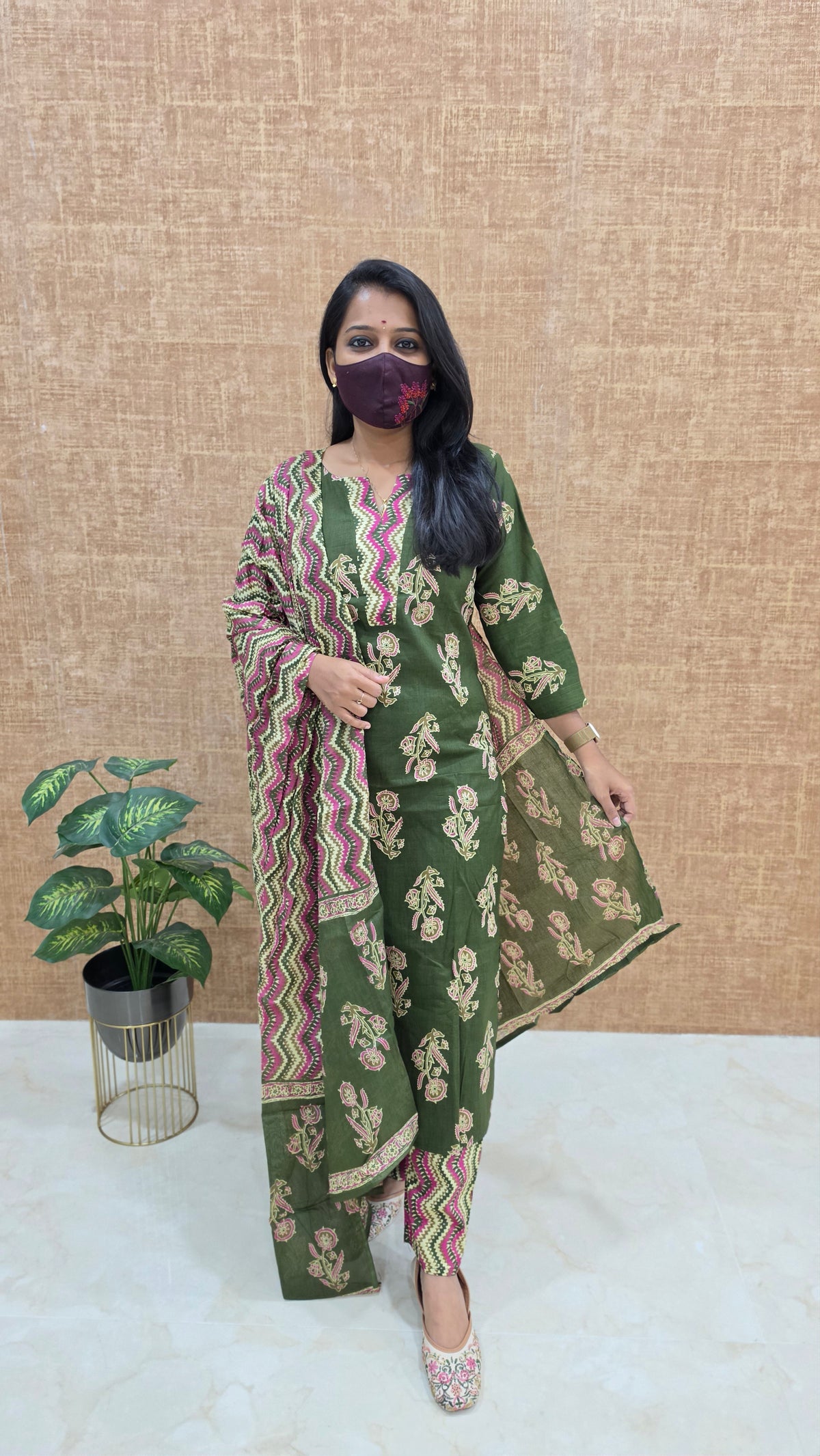 Cotton salwar set(11625)