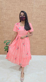 Western wear frock(11617)