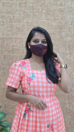 Western wear frock(11617)