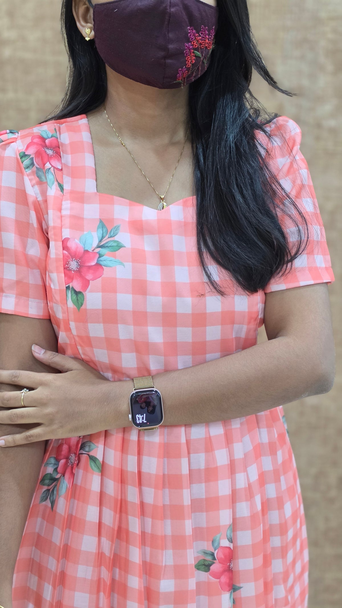 Western wear frock(11617)