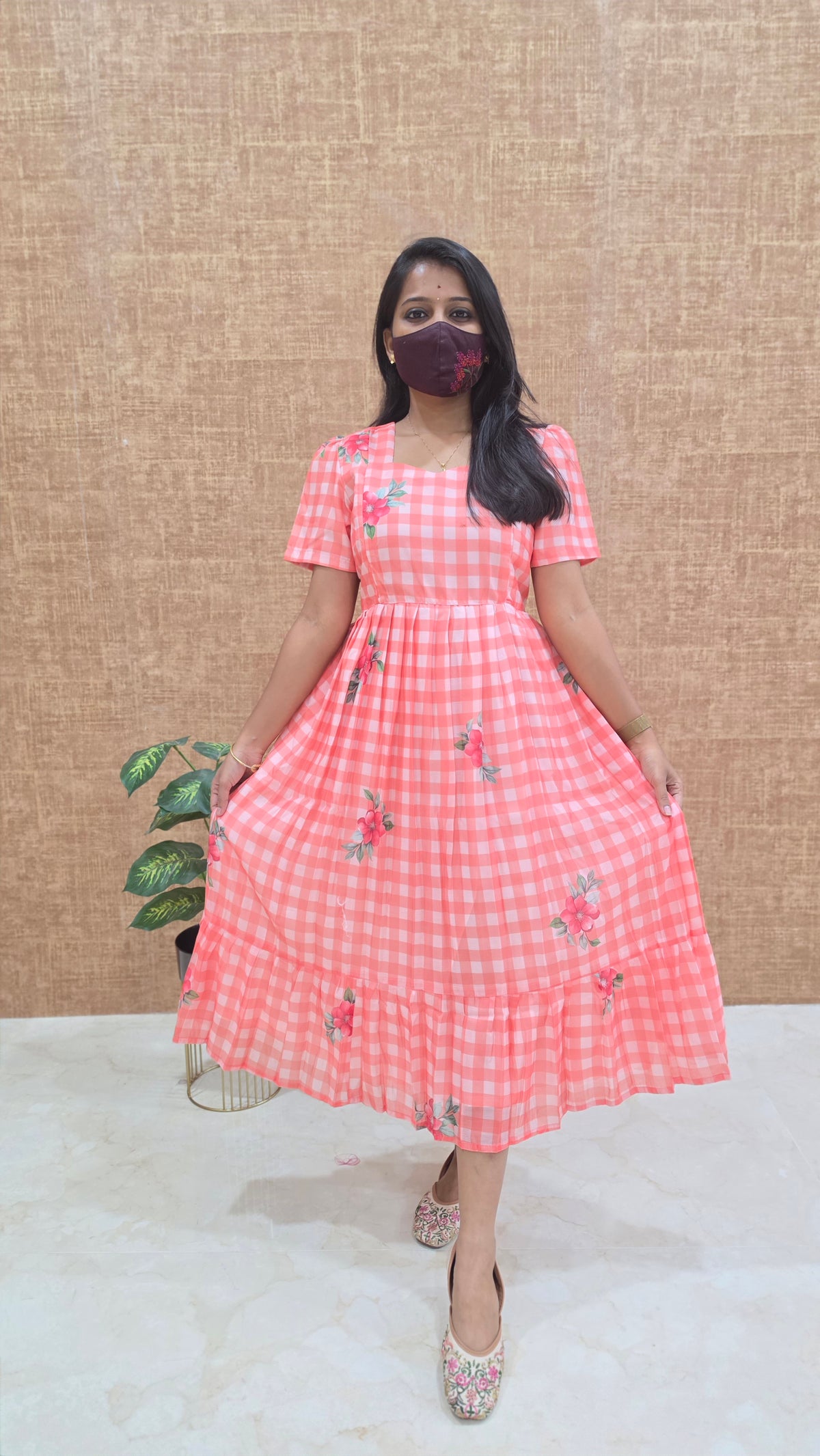 Western wear frock(11617)
