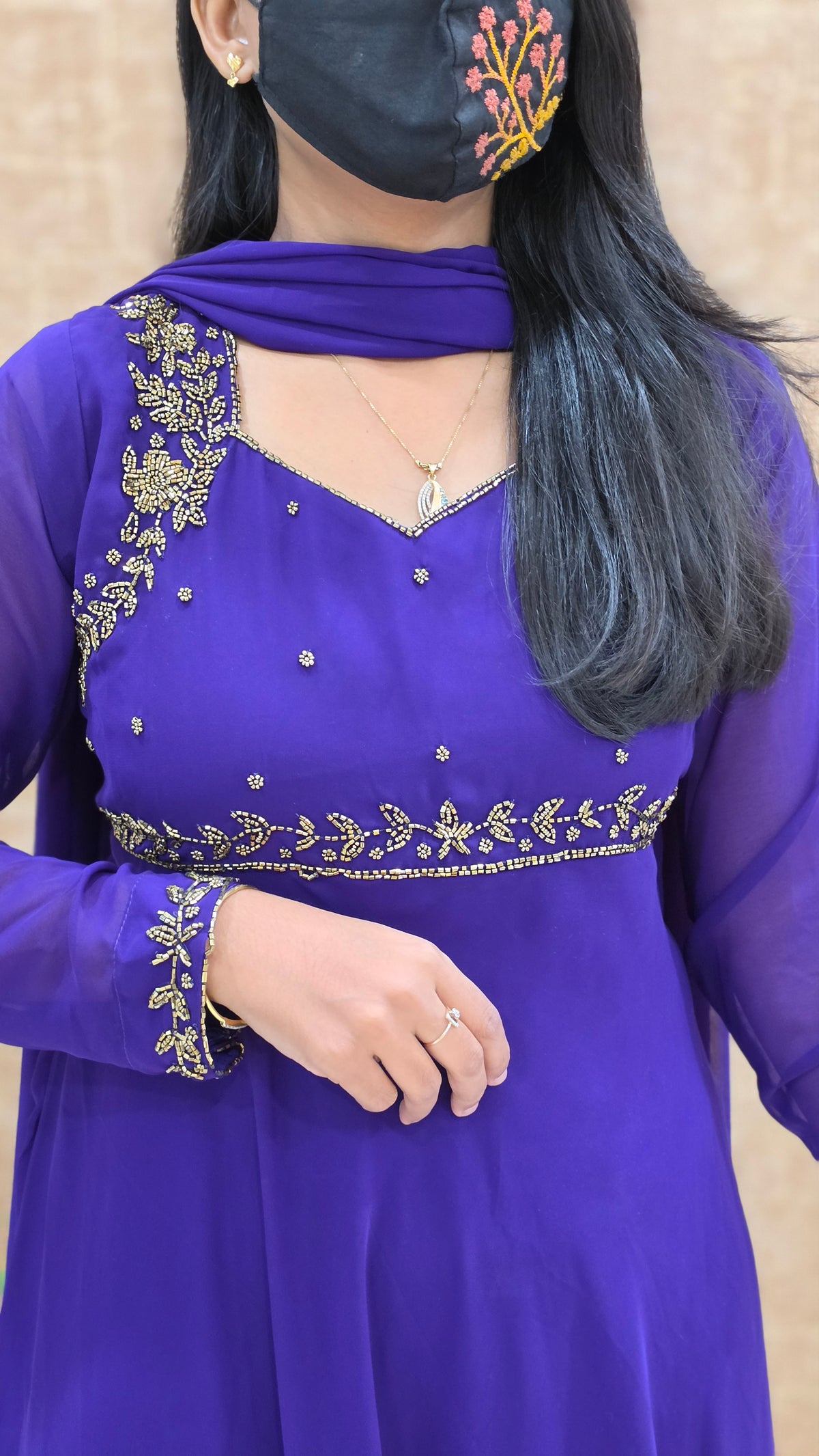 Salwar Set (Kurti+Dupatta)(11593)
