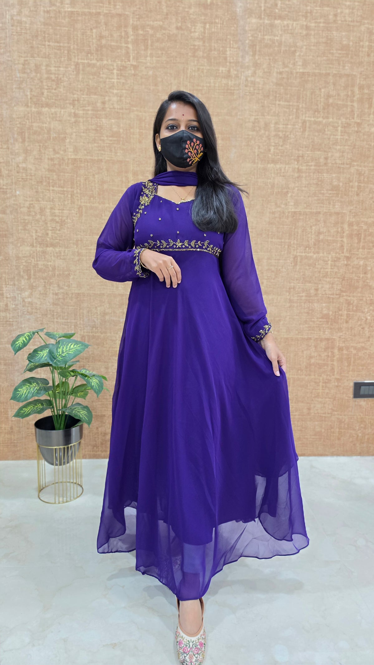 Salwar Set (Kurti+Dupatta)(11593)