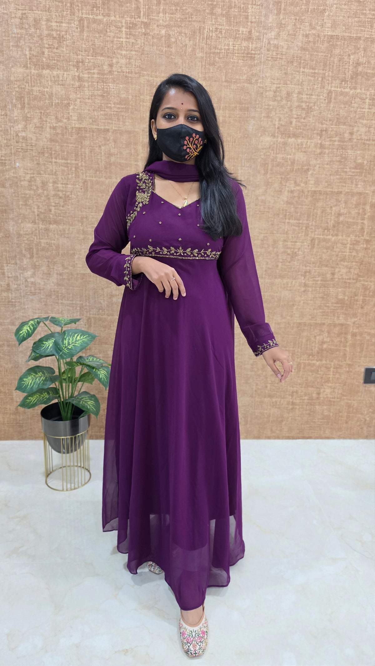 Salwar Set (Kurti+Dupatta)(11597)