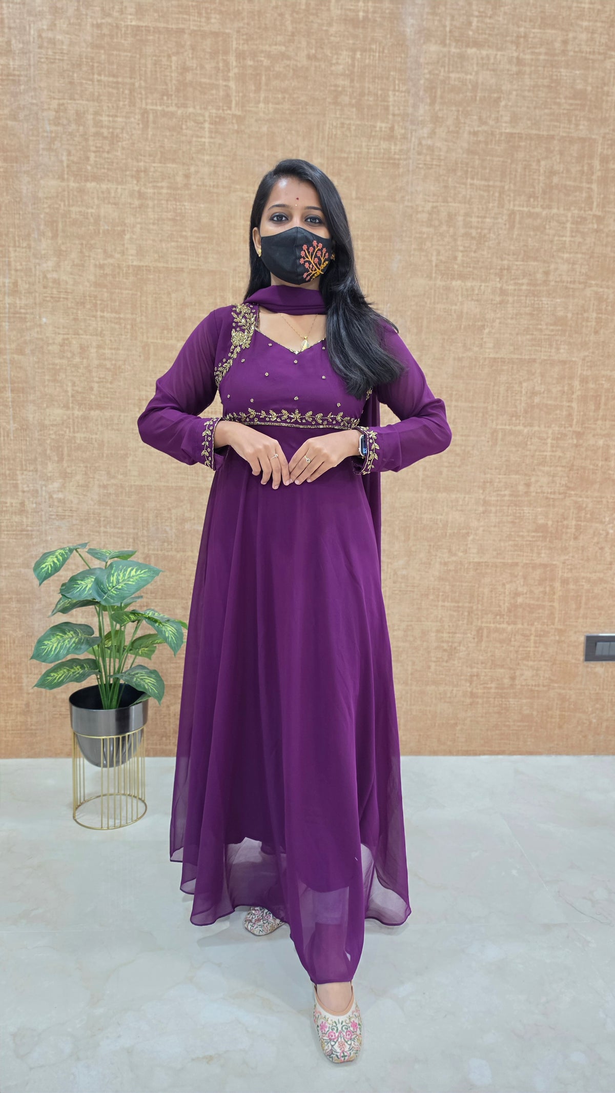 Salwar Set (Kurti+Dupatta)(11597)
