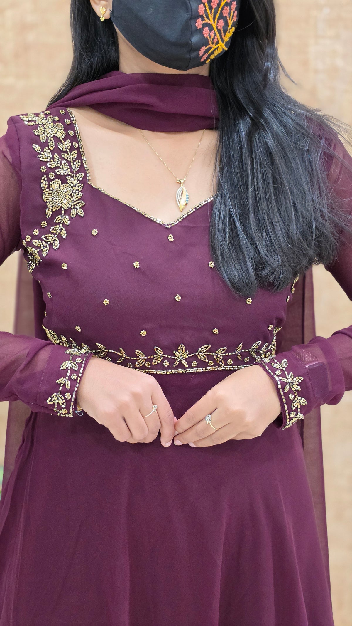 Salwar Set (Kurti+Dupatta)(11595)