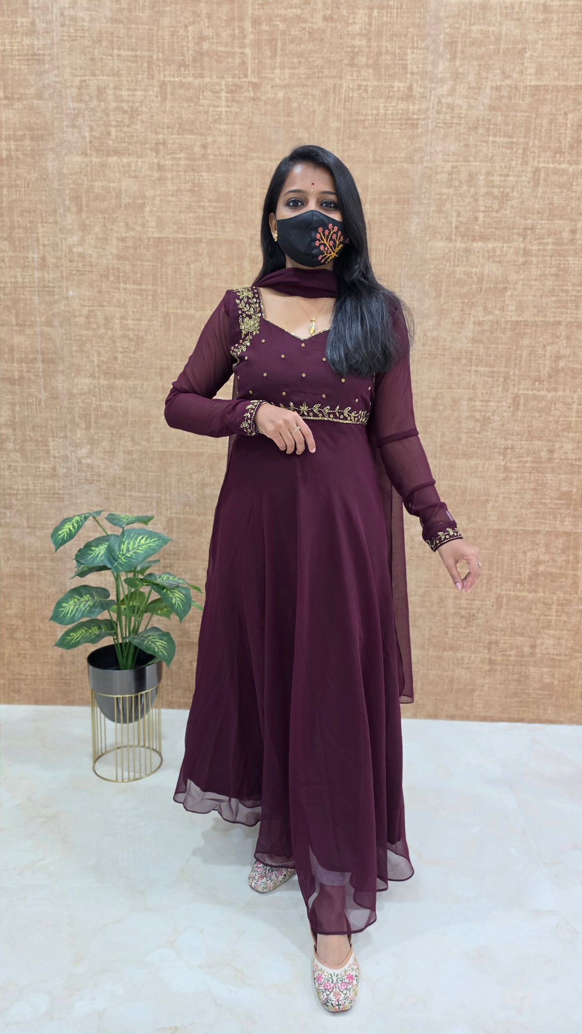 Salwar Set (Kurti+Dupatta)(11595)