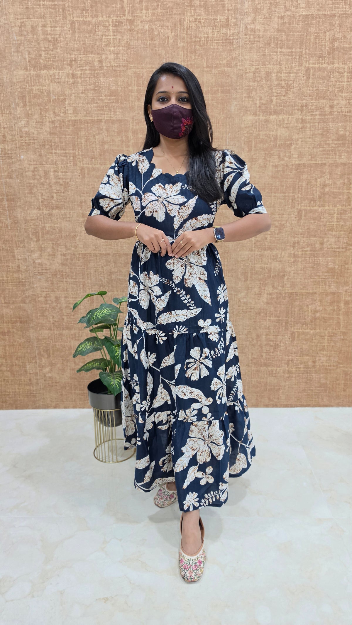western wear frock(11636)