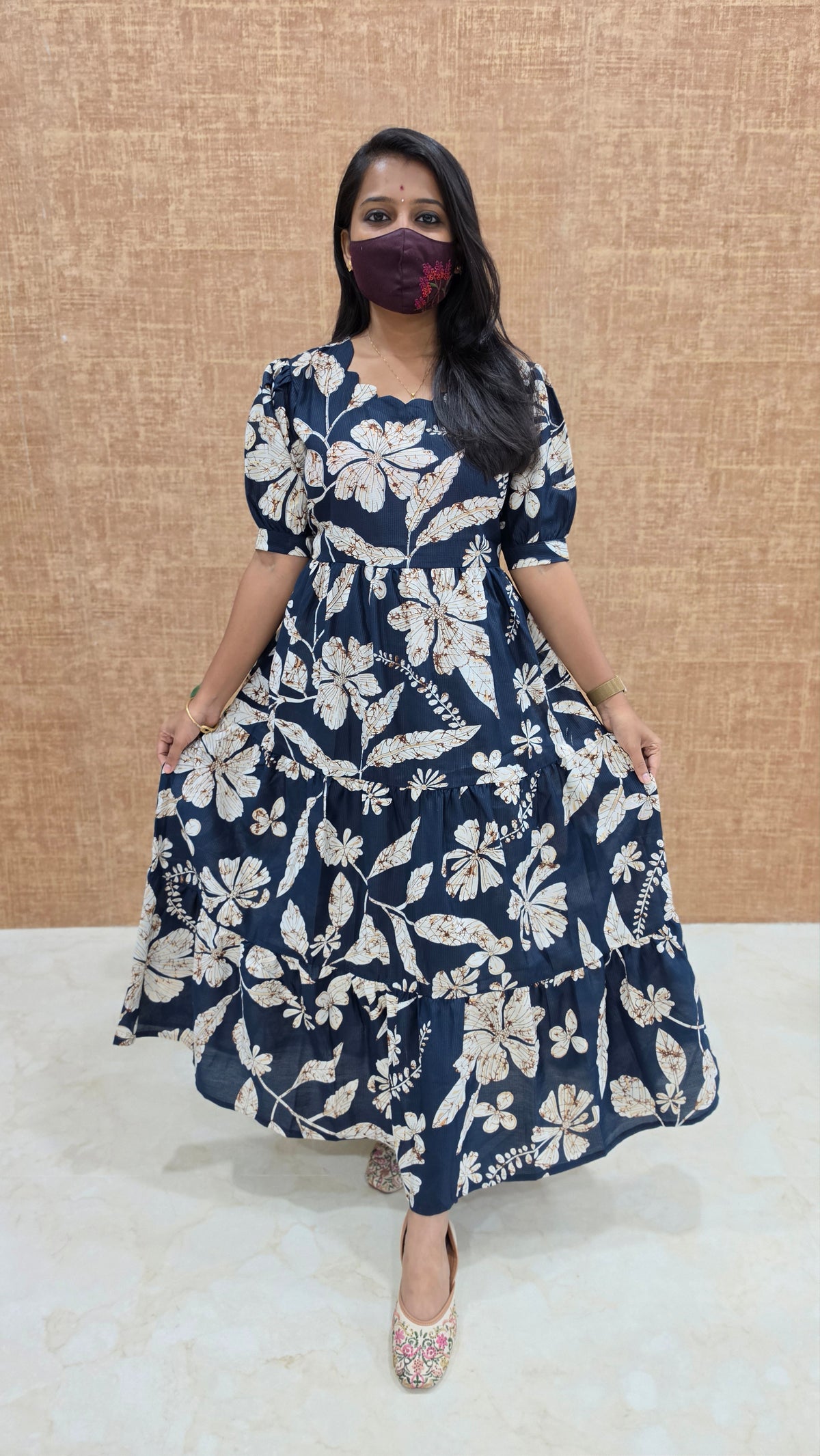 western wear frock(11636)