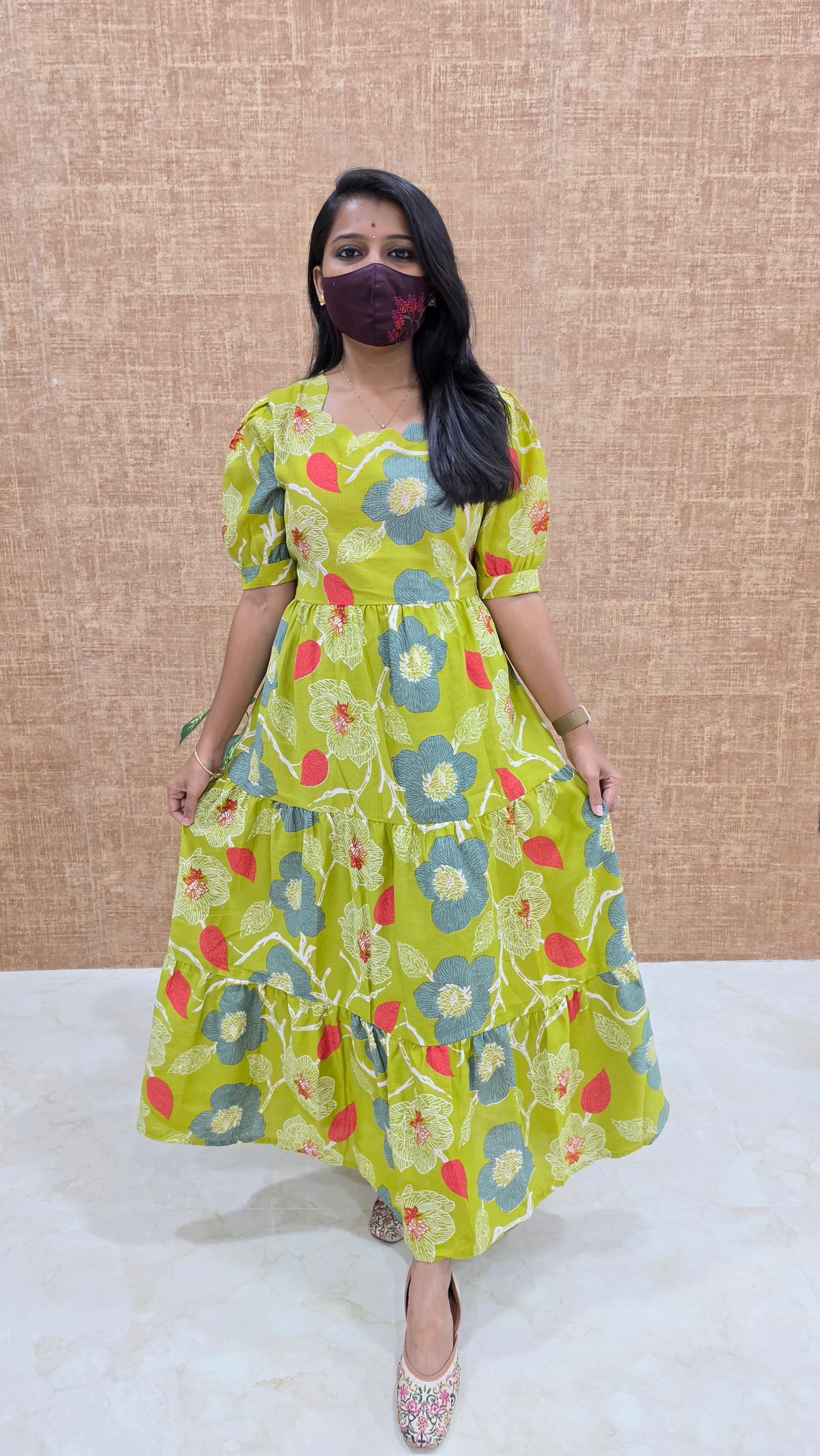 western wear frock(11637)