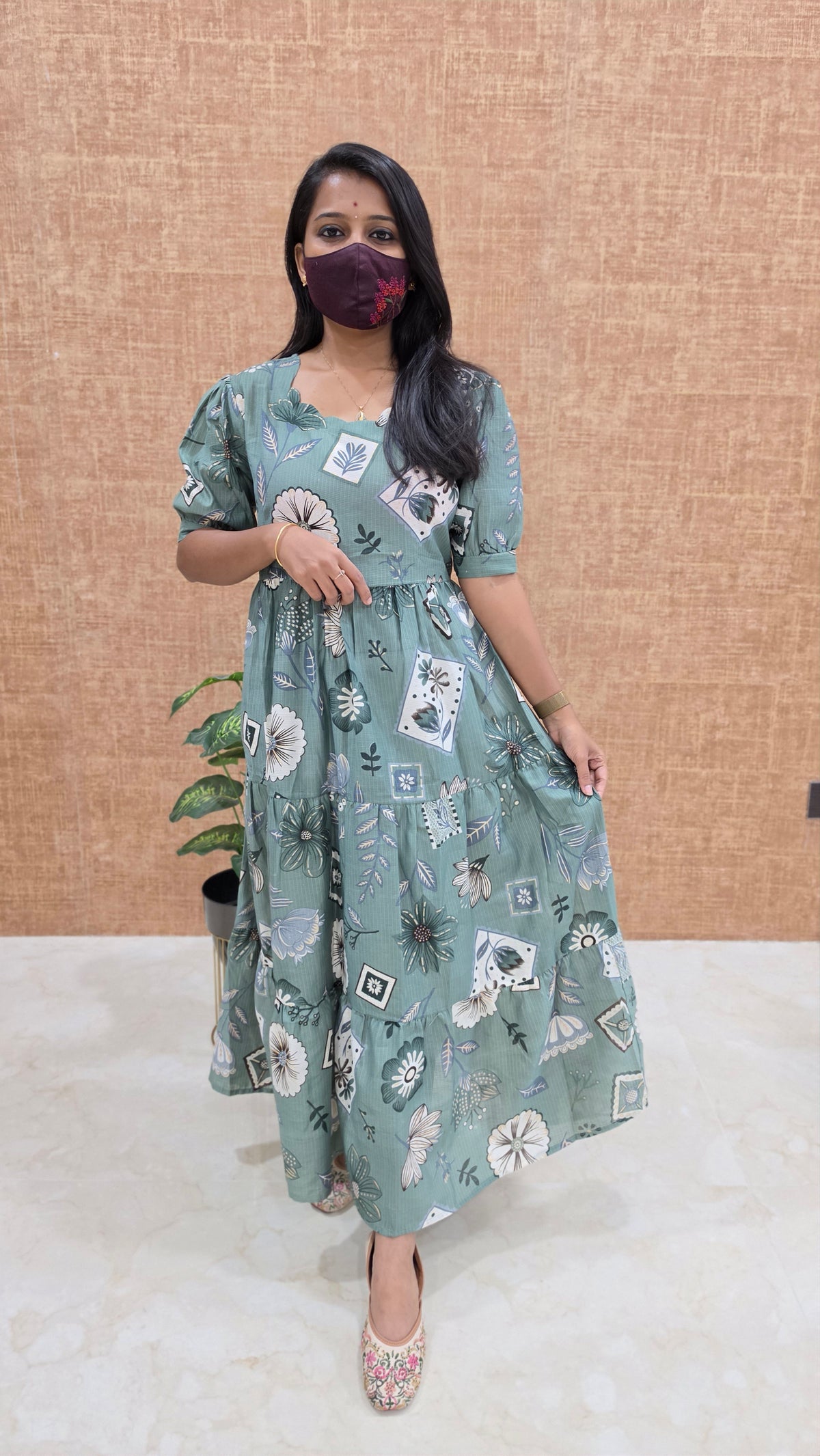 western wear frock(11639)