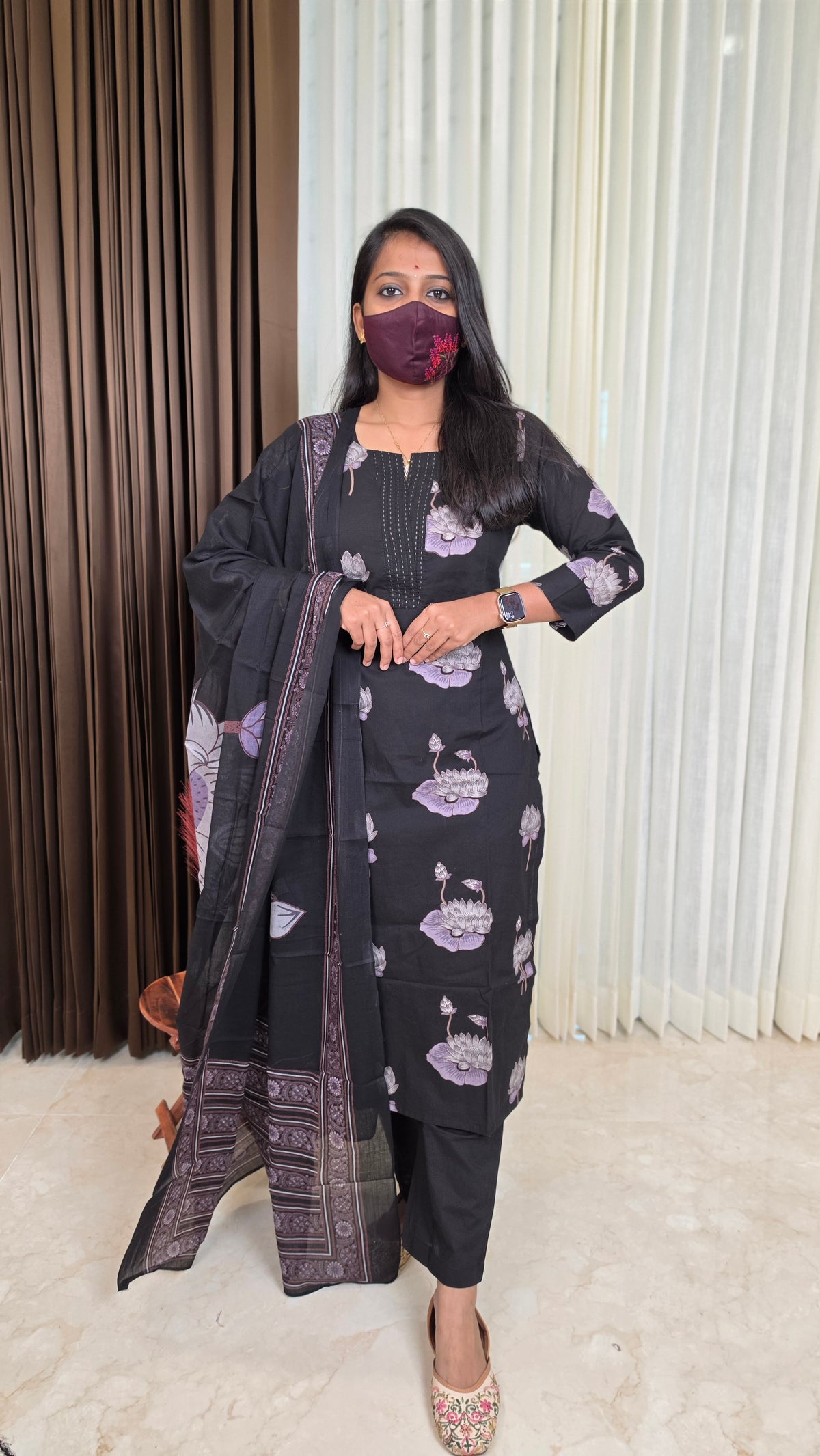 Cotton salwar set(11665)