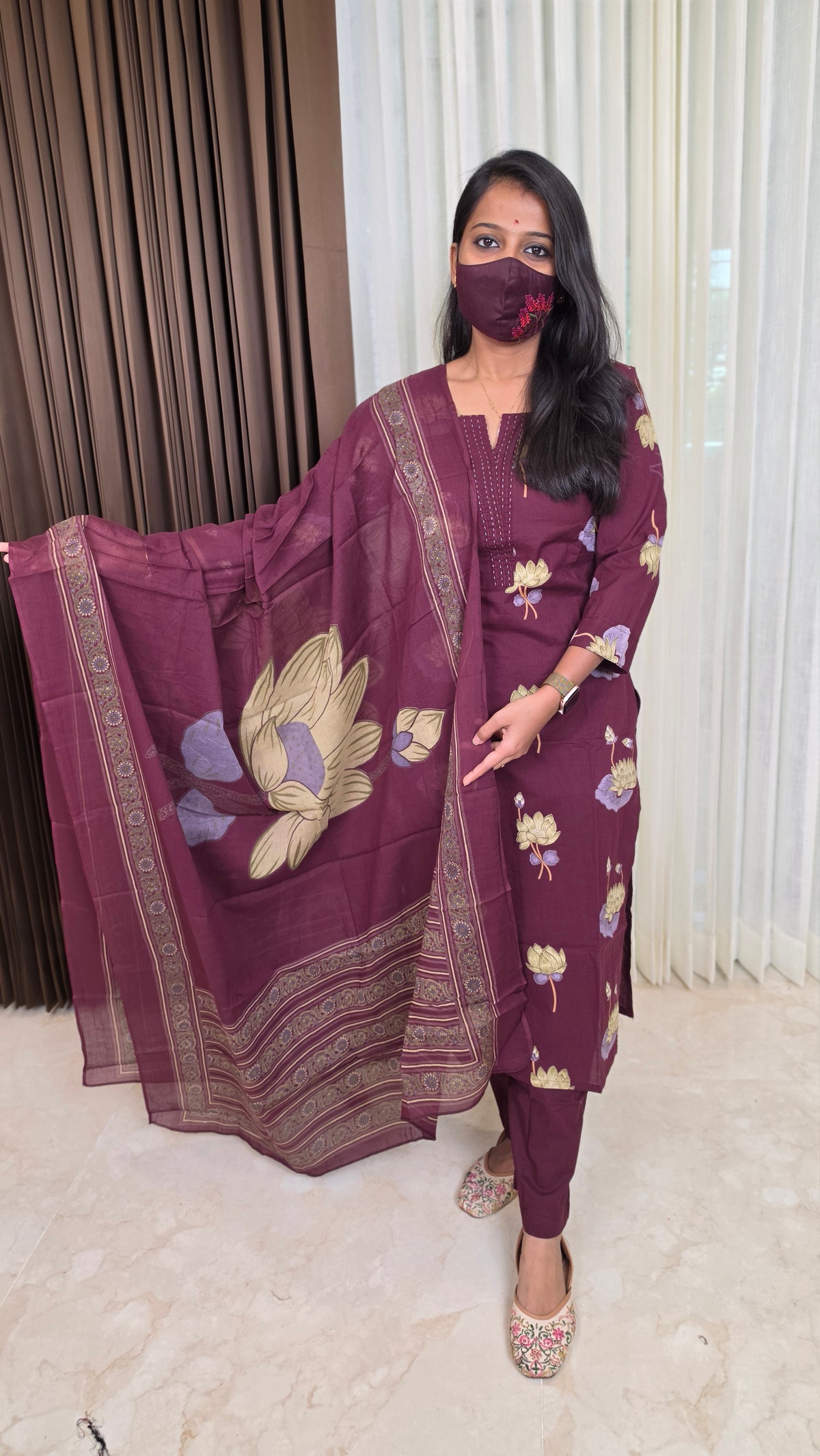 Cotton salwar set(11666)