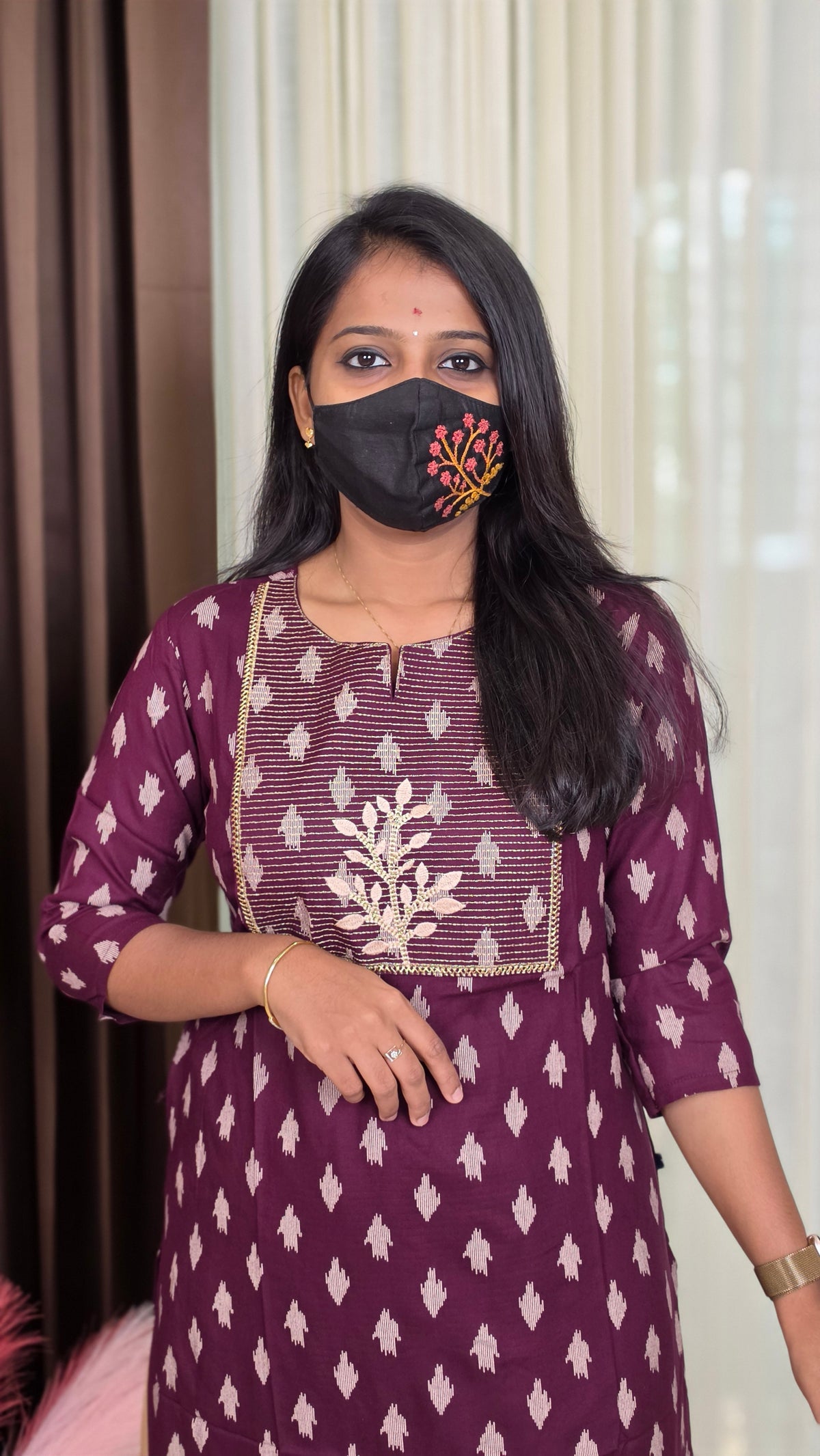 Office Wear - Embroidery(11706)