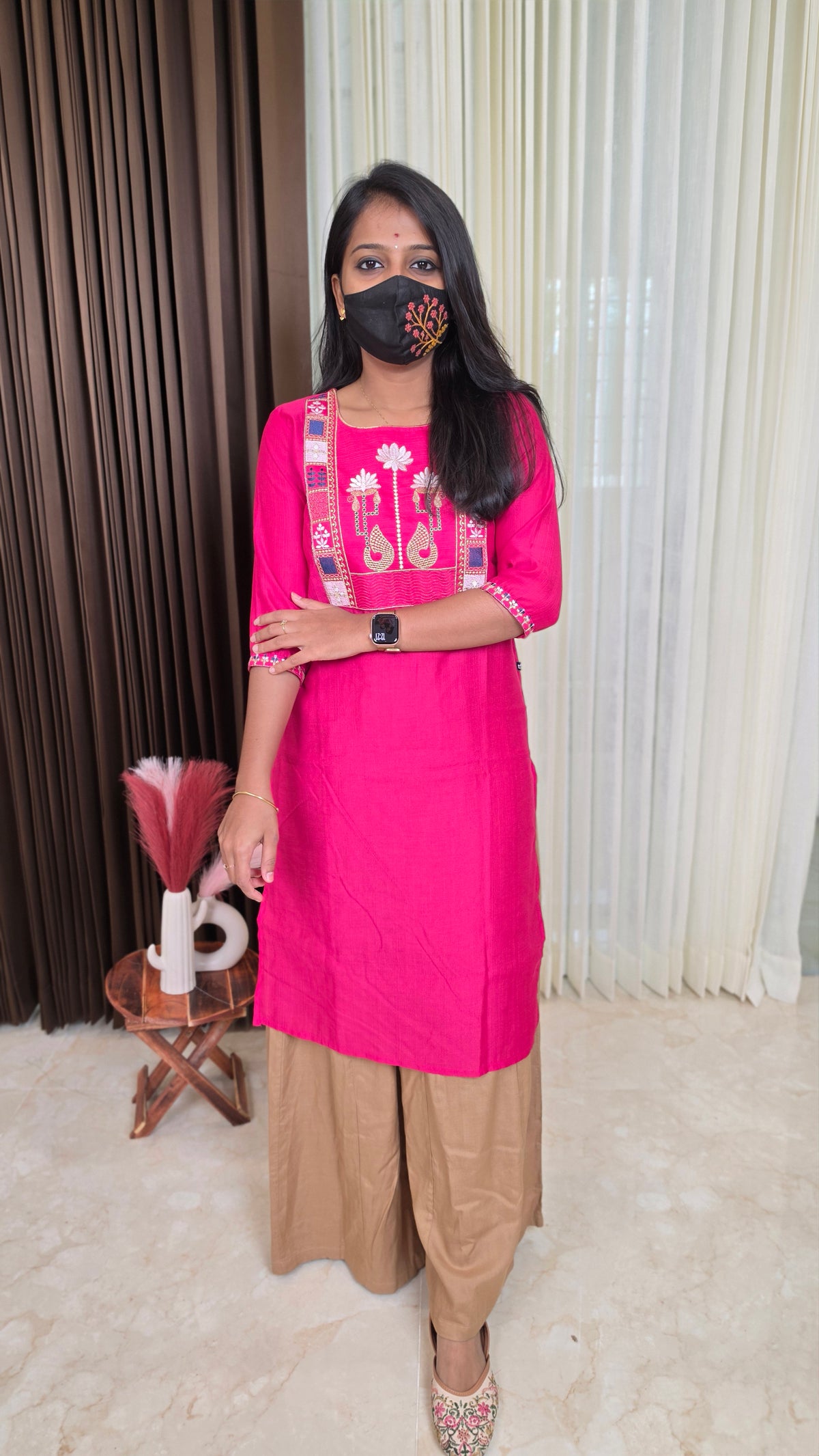 Office Wear - Embroidery(11709)