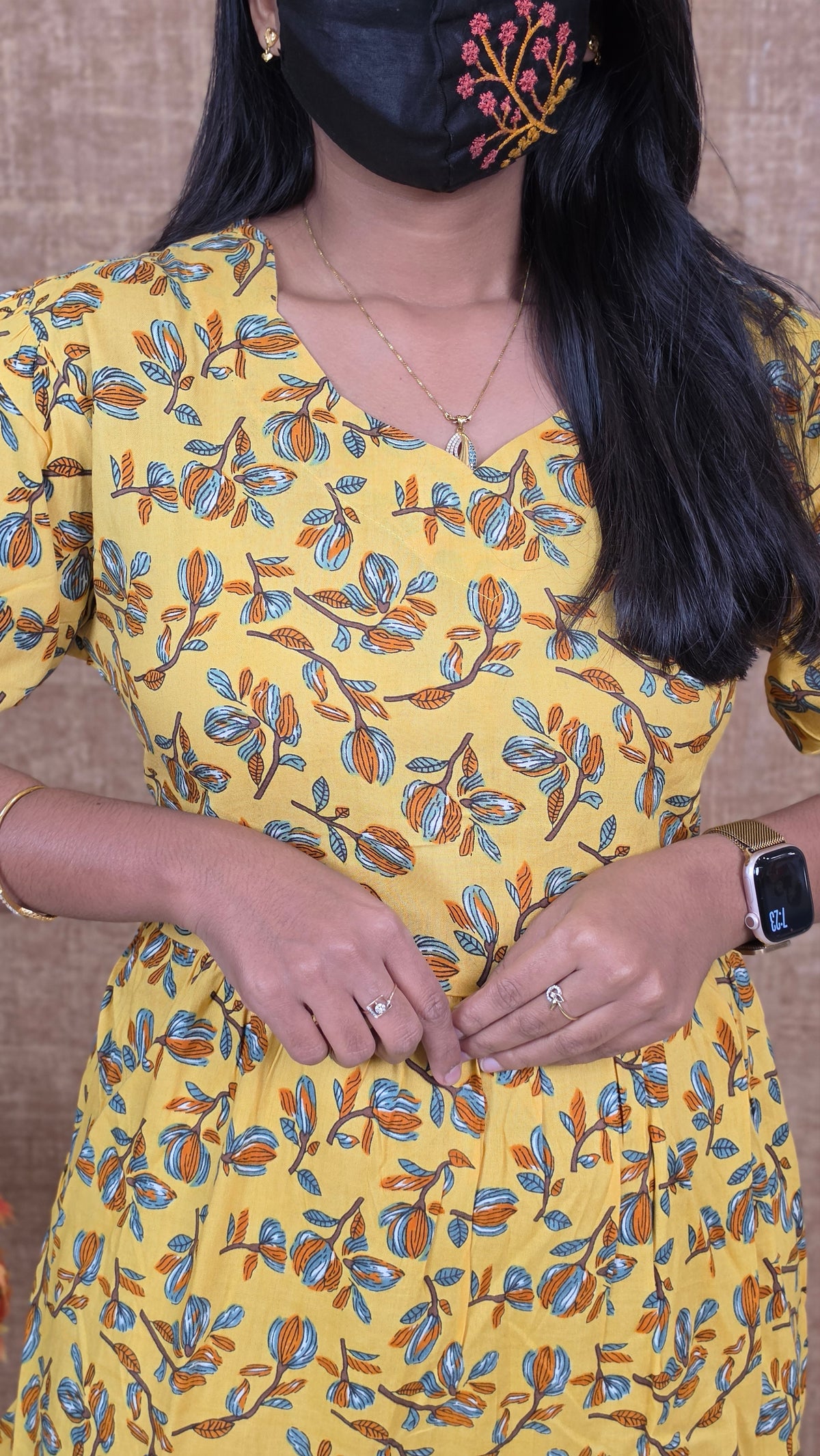 Kalamkari frock(11807)