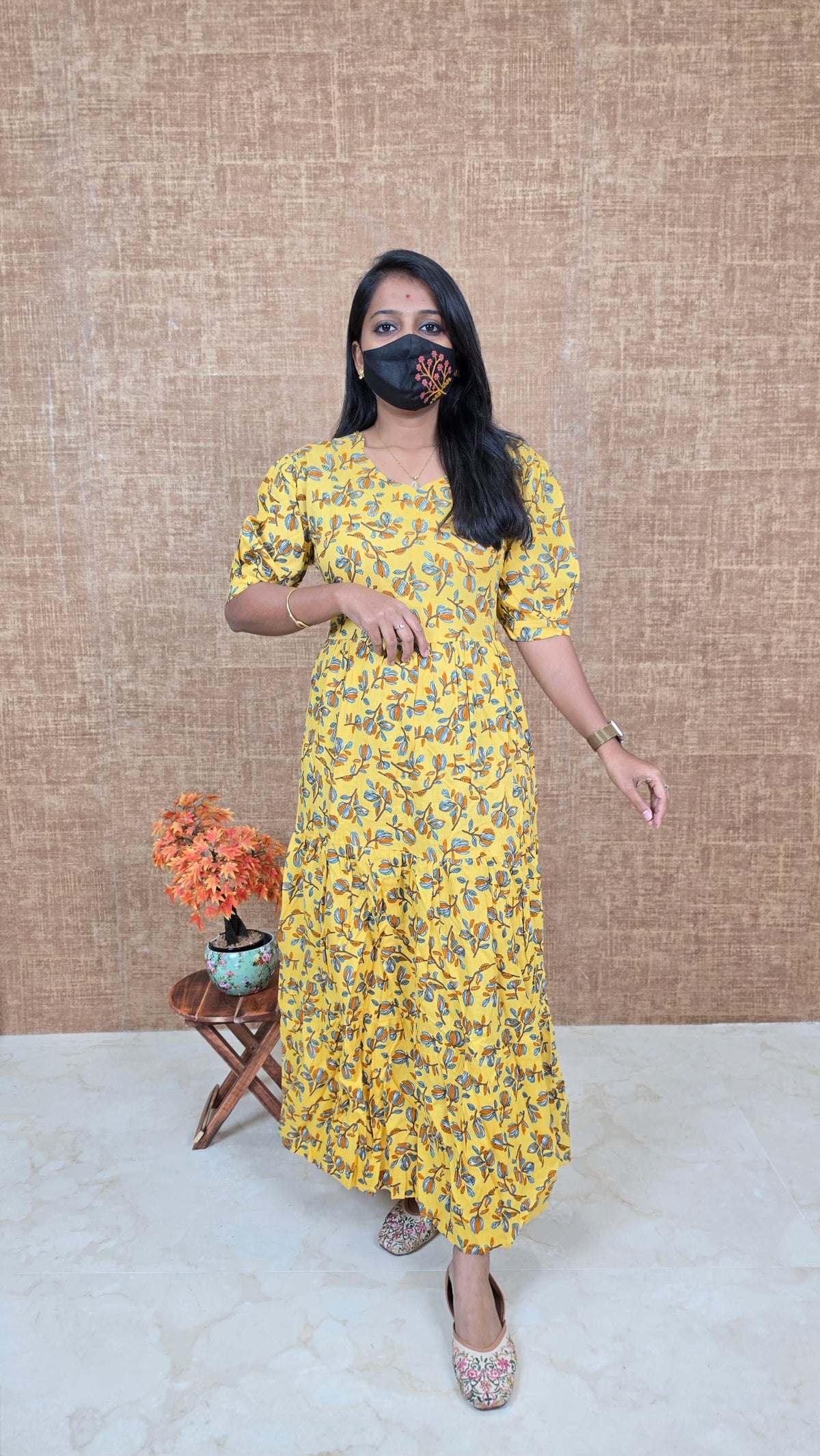 Kalamkari frock(11807)