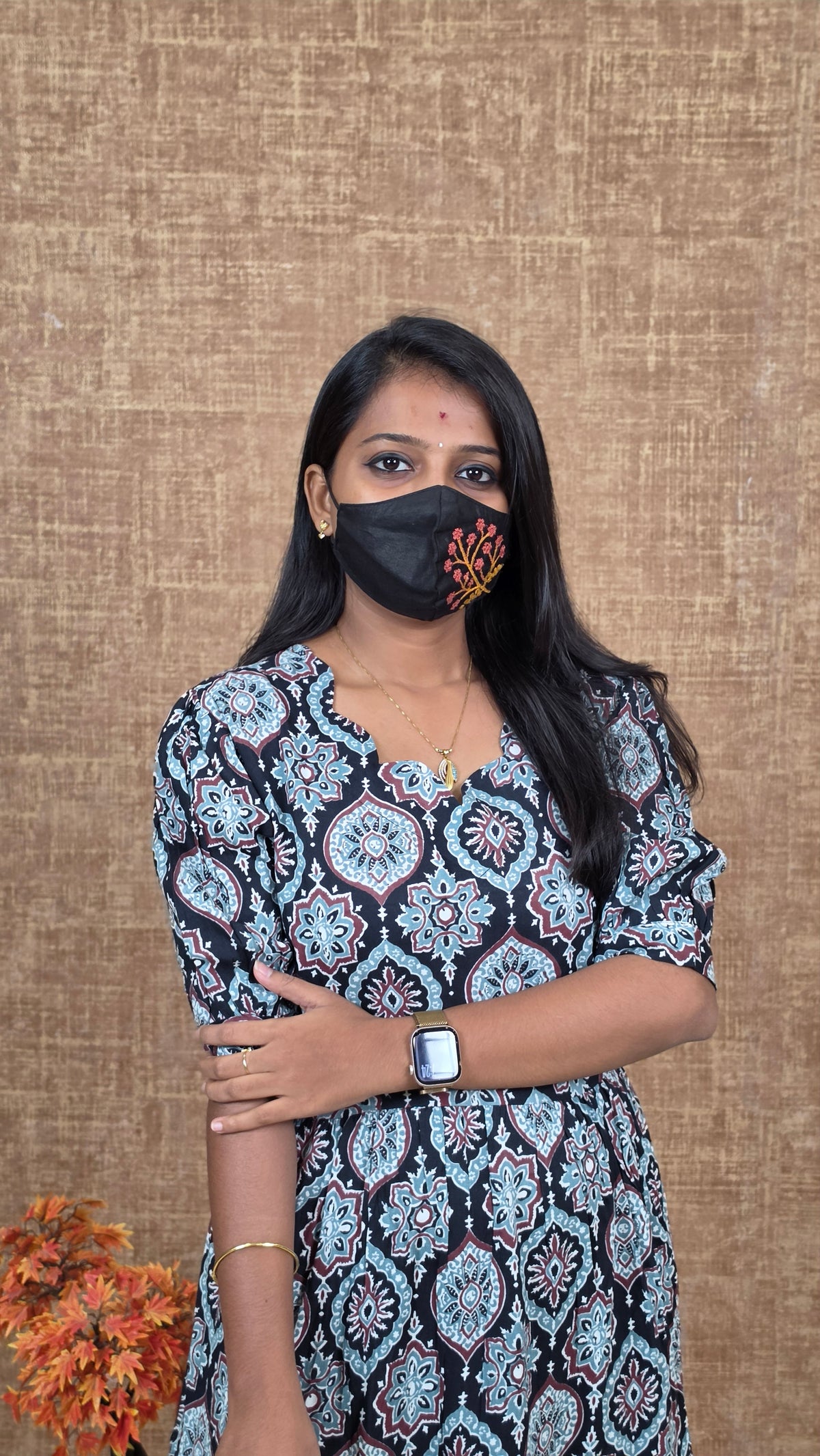 Kalamkari frock(11808)