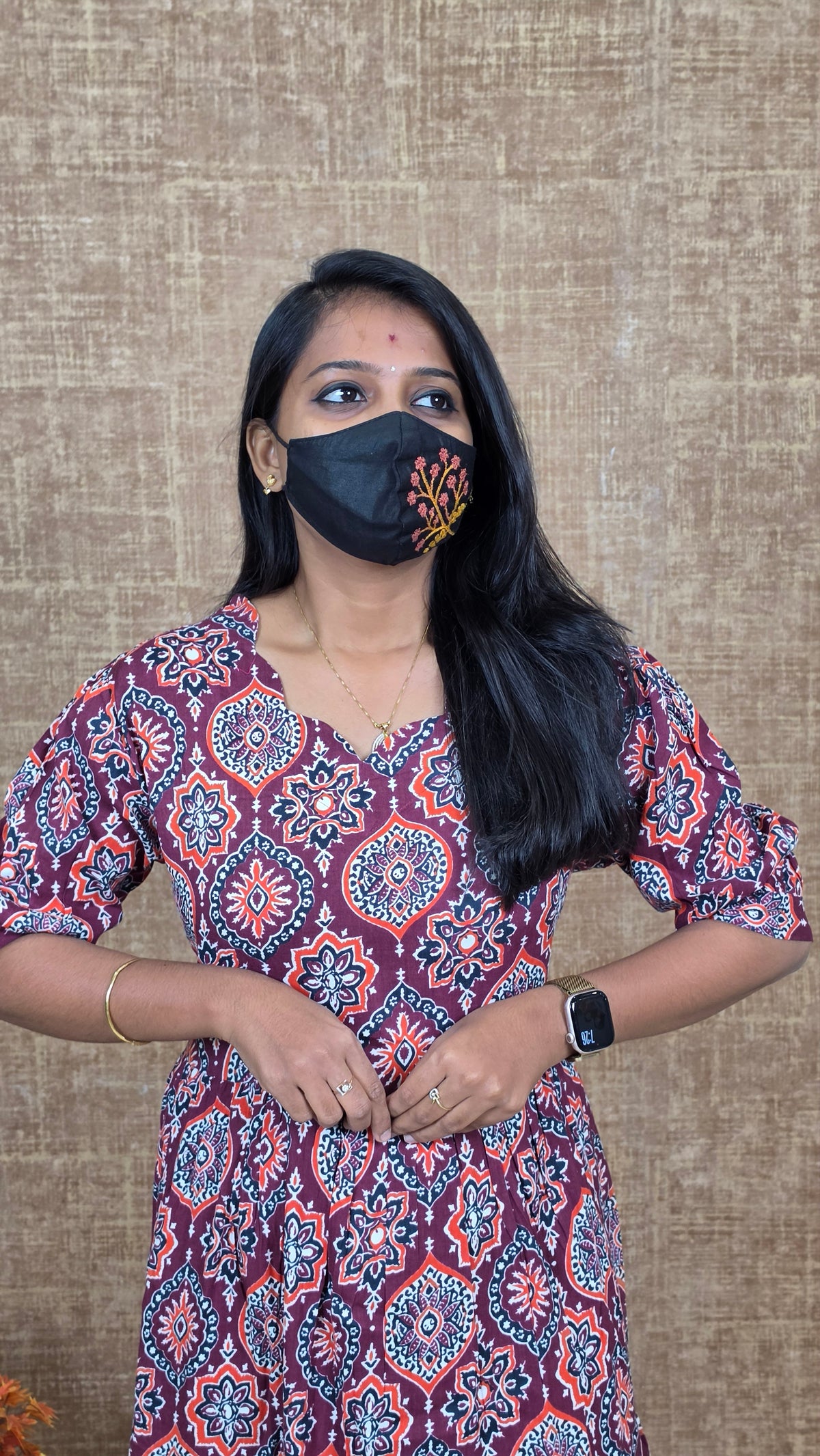Kalamkari frock(11806)
