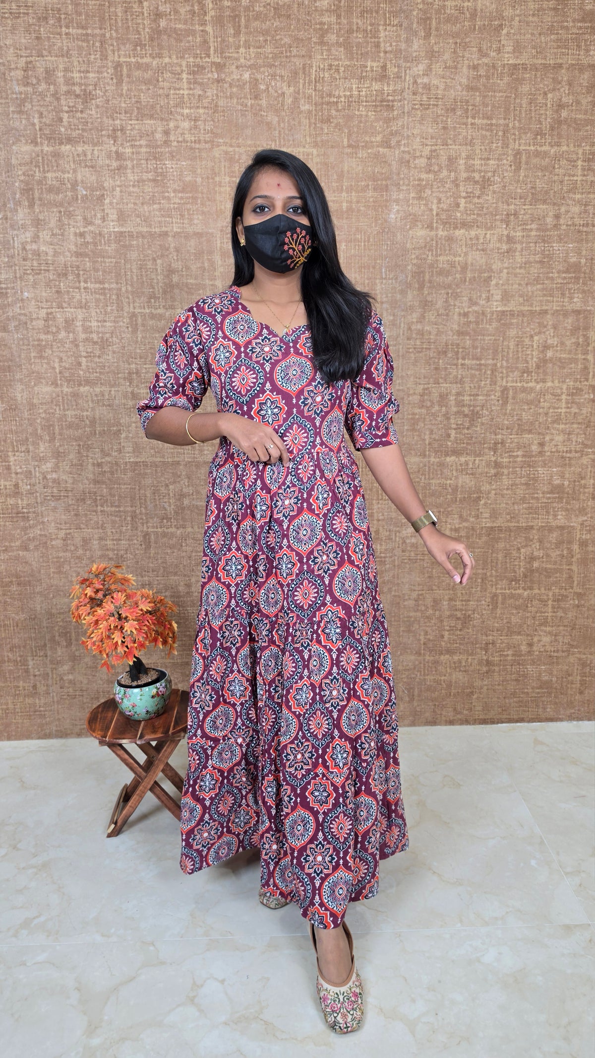 Kalamkari frock(11806)