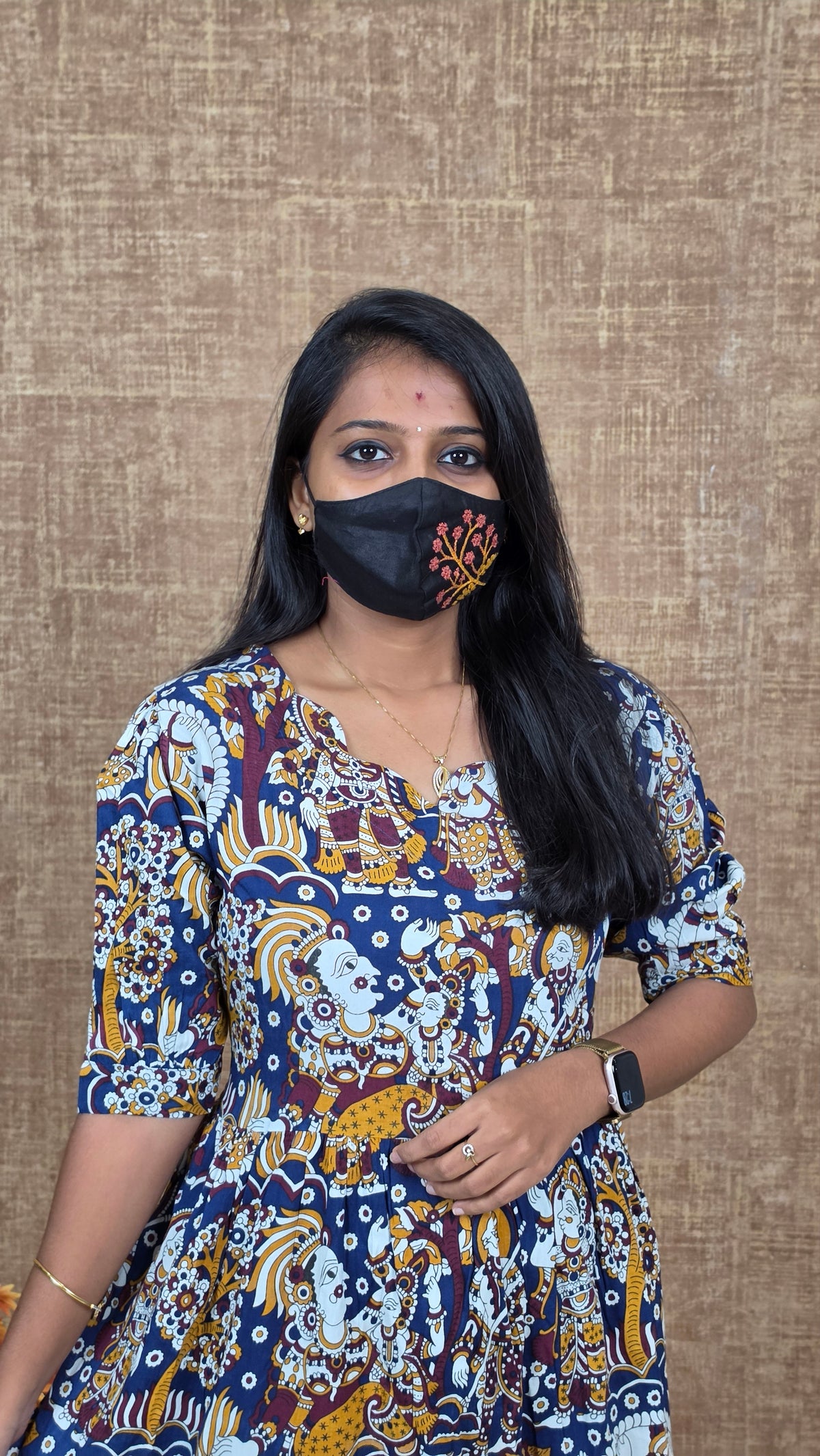 Kalamkari frock(11810)