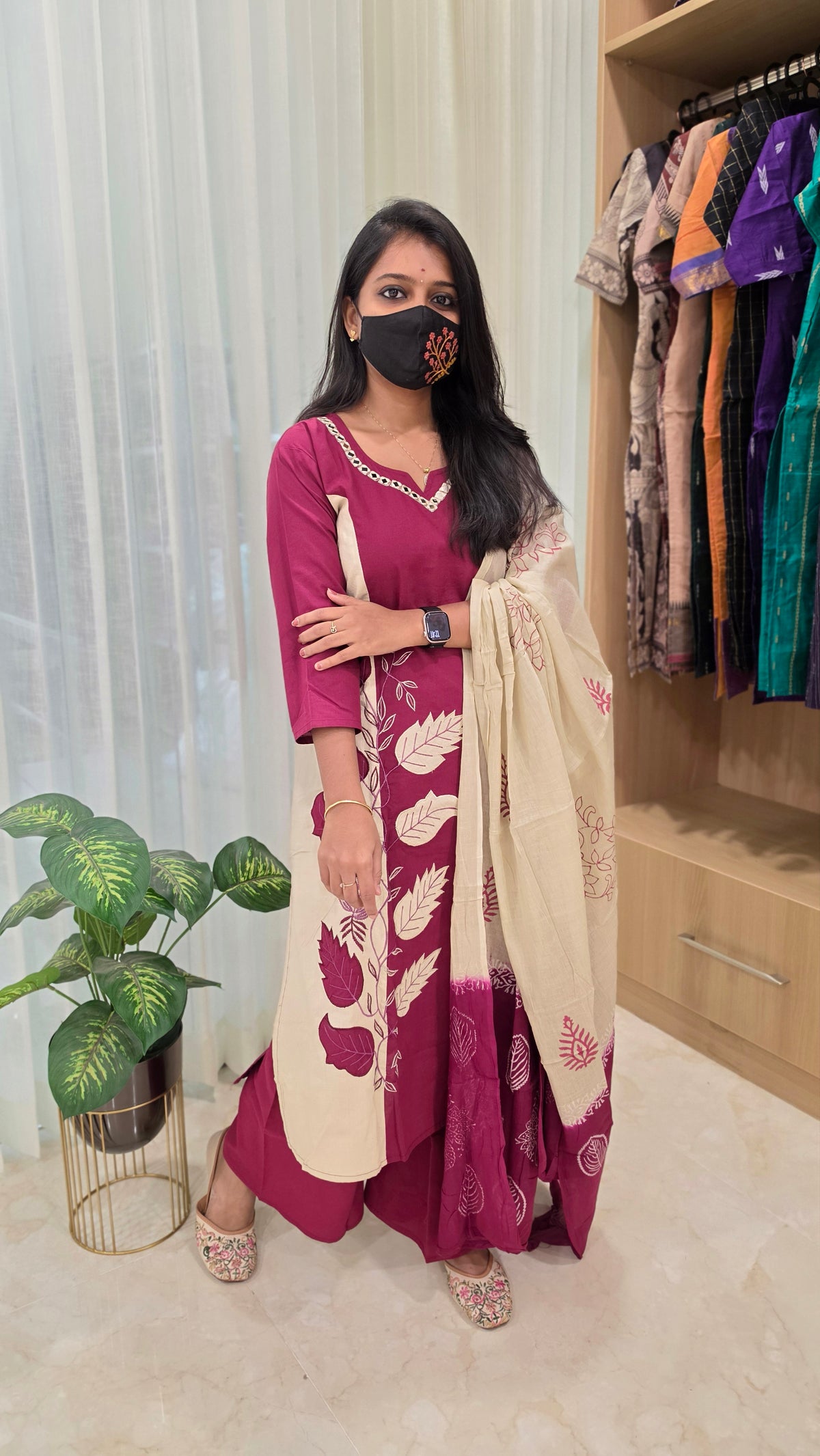 Cotton salwar set(12143)