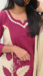 Cotton salwar set(12143)