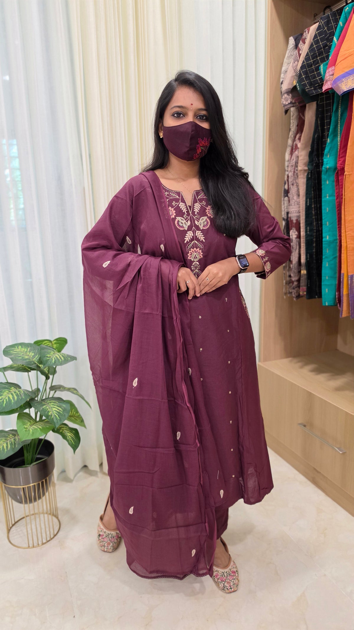 Ethinic Salwar set(12218)
