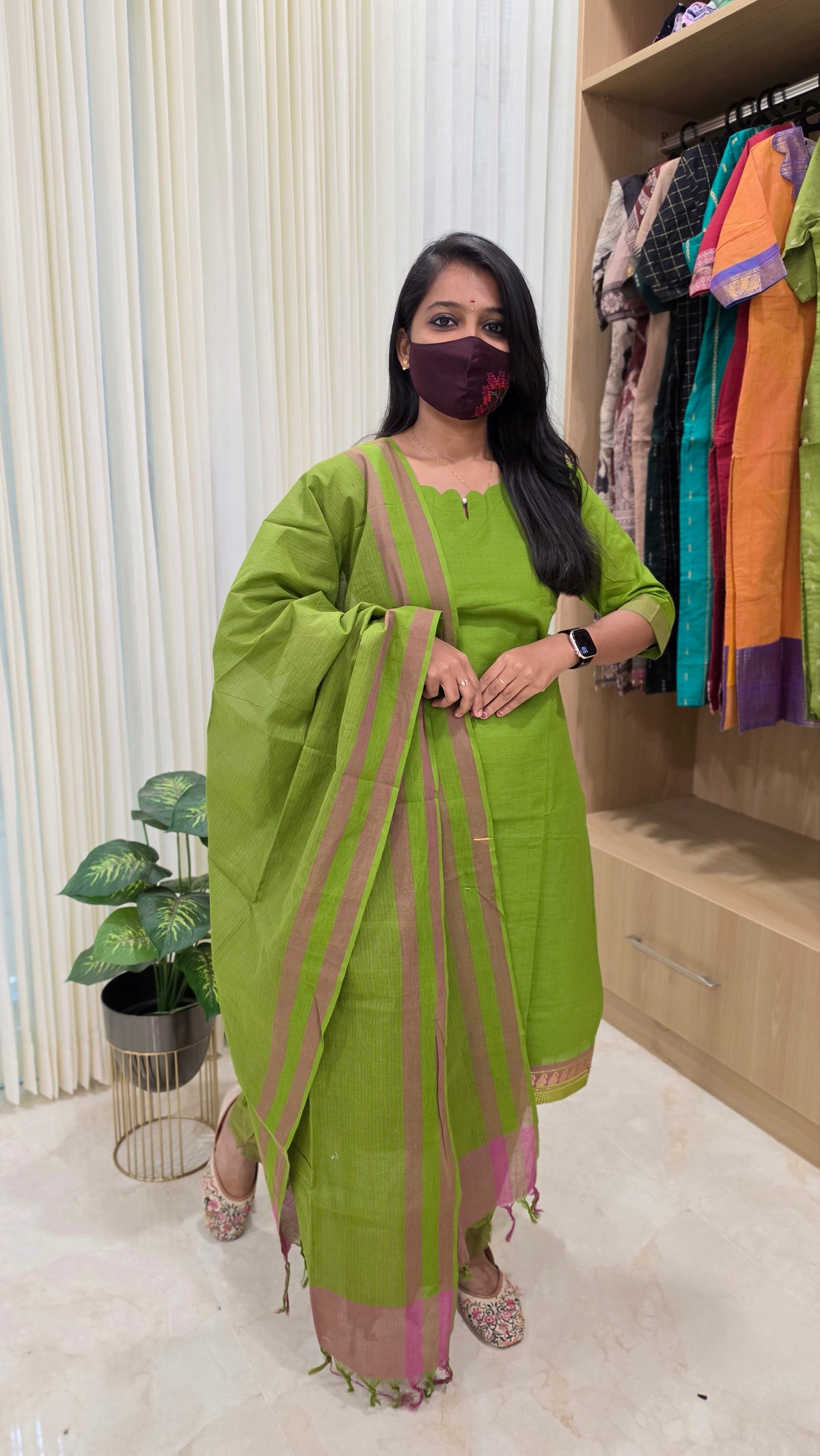 Cotton salwar set(12202)