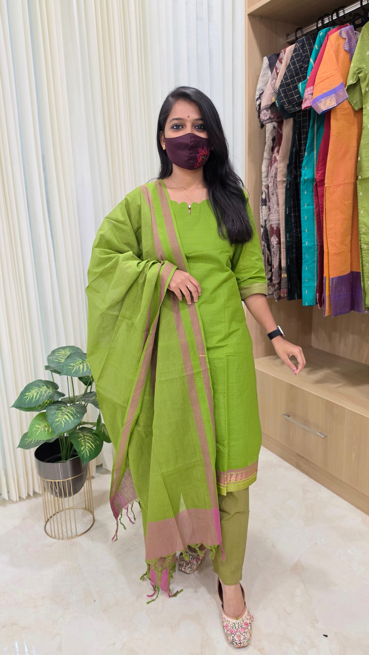 Cotton salwar set(12202)