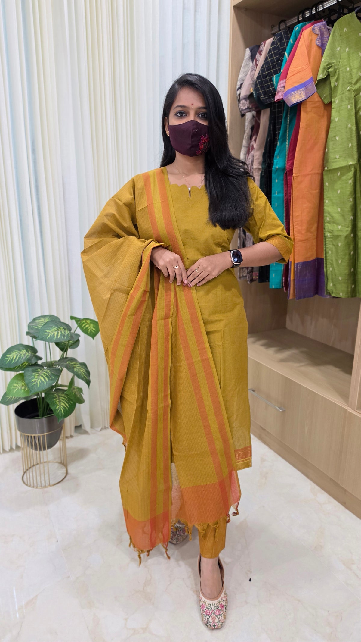 Cotton salwar set(12201)