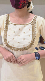 Onam Series- Handwork Kurti(12196)